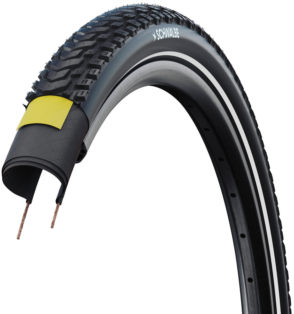 Schwalbe marathon mondial pro evolution line buitenband tyre marathon mond.pro evol.line 47-622