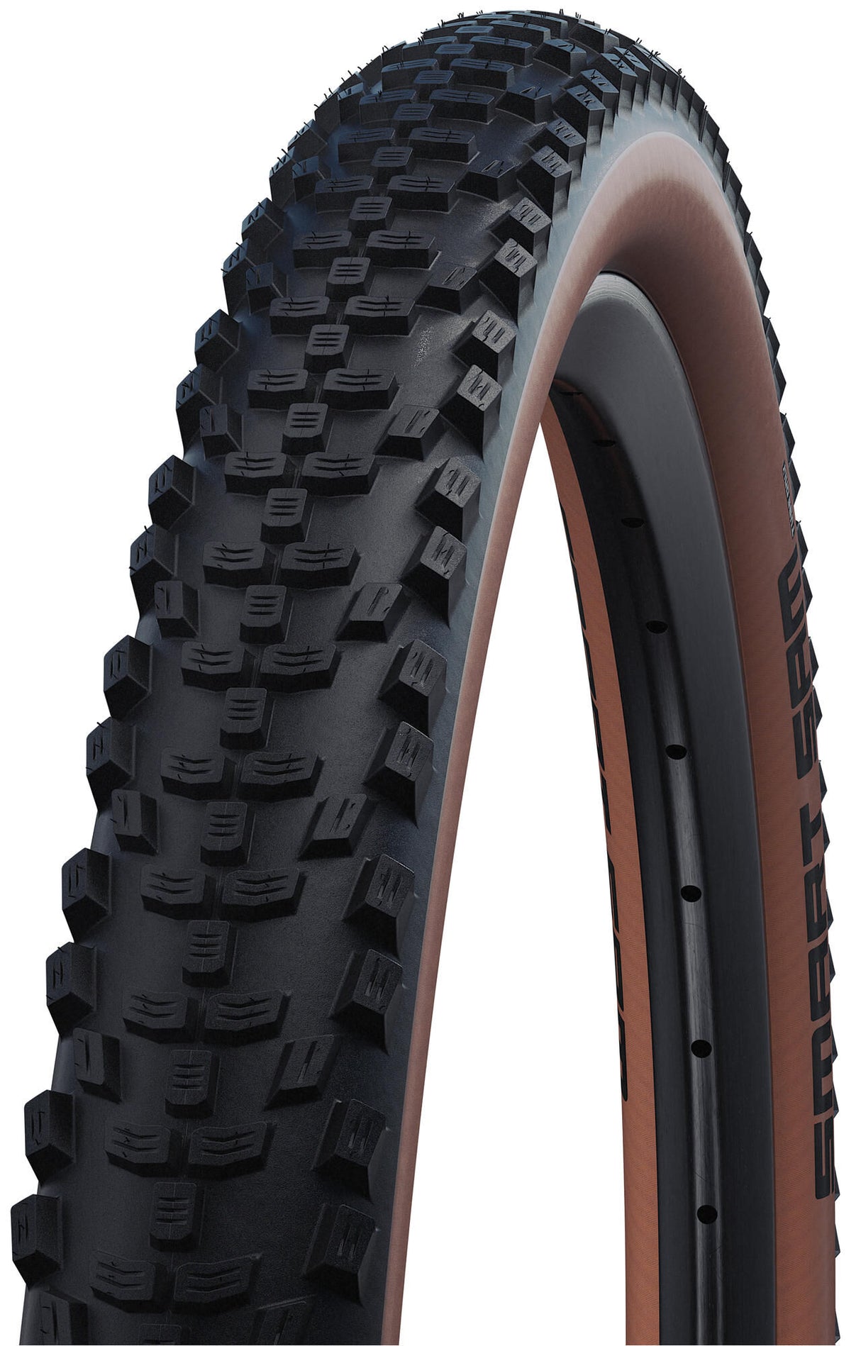Schwalbe Buitenband Smart Sam Performance 27.5 x 2.25 57-584mm bronze sidewall