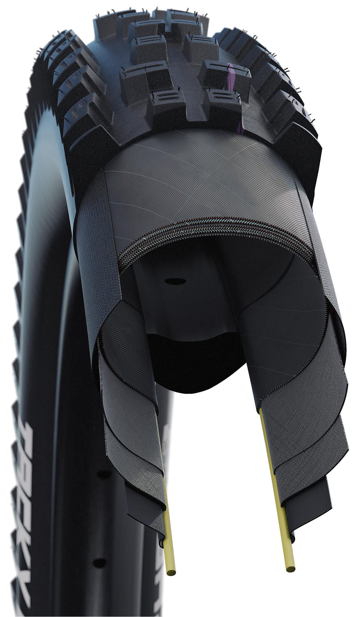 Schwalbe vouwband tacky chan evolution 62-622 tle zwart