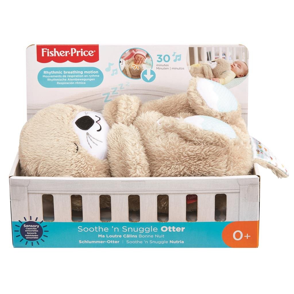 Mattel fisher price bedtijd otter knuffel met geluid