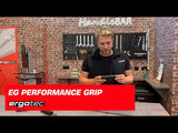 EG-PERFORMANCE Fietsgreep 133mm zwart