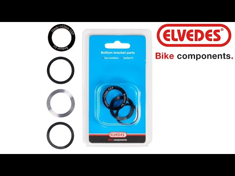Verloopset Elvedes - trapas verloop van 24 mm naar 22 mm GXP (4 delig)