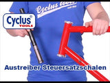 Cycplus Cyclus balhoofdcup uitdrijver 1 inch