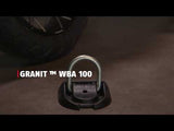 Abus WBA100 Muur- Vloeranker Slot - Zwart