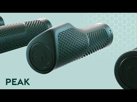 Herrmans handvatten nucore grip town peak 130mm grijs