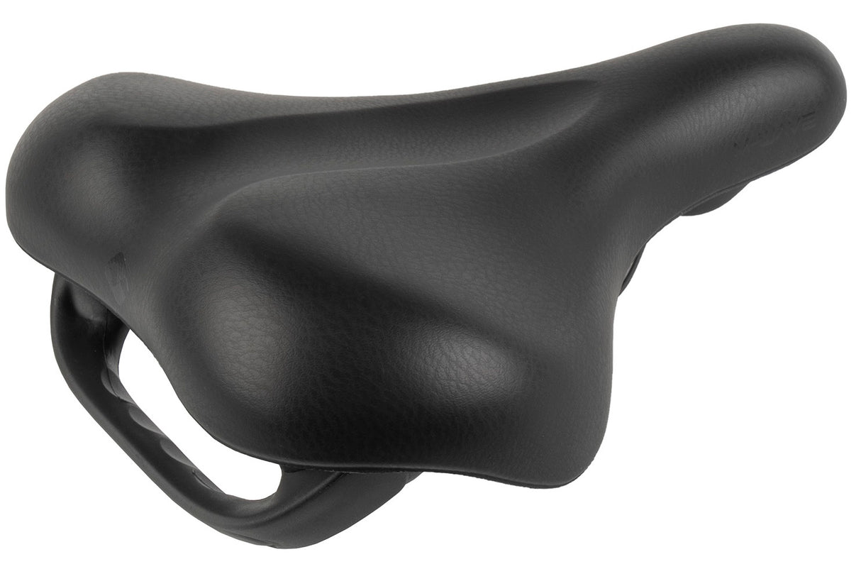 M-wave comfort zadel e-bike city xl met handgreep zwart