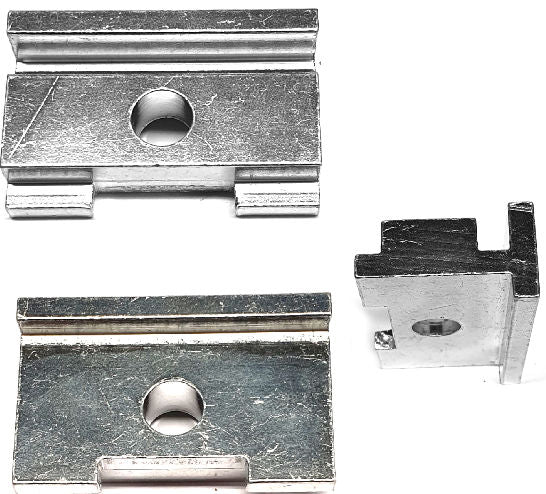 Bls standaard adapterplaat aluminium smal - breed