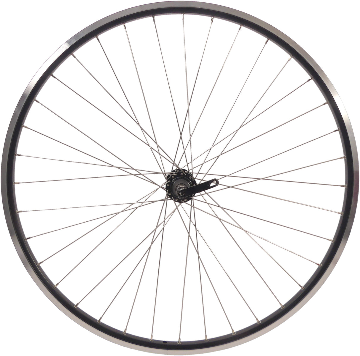 Rodi achterwiel connect 28 8 9 10 speed 622 x 19 met snelspanner en rvs spaken - zwart