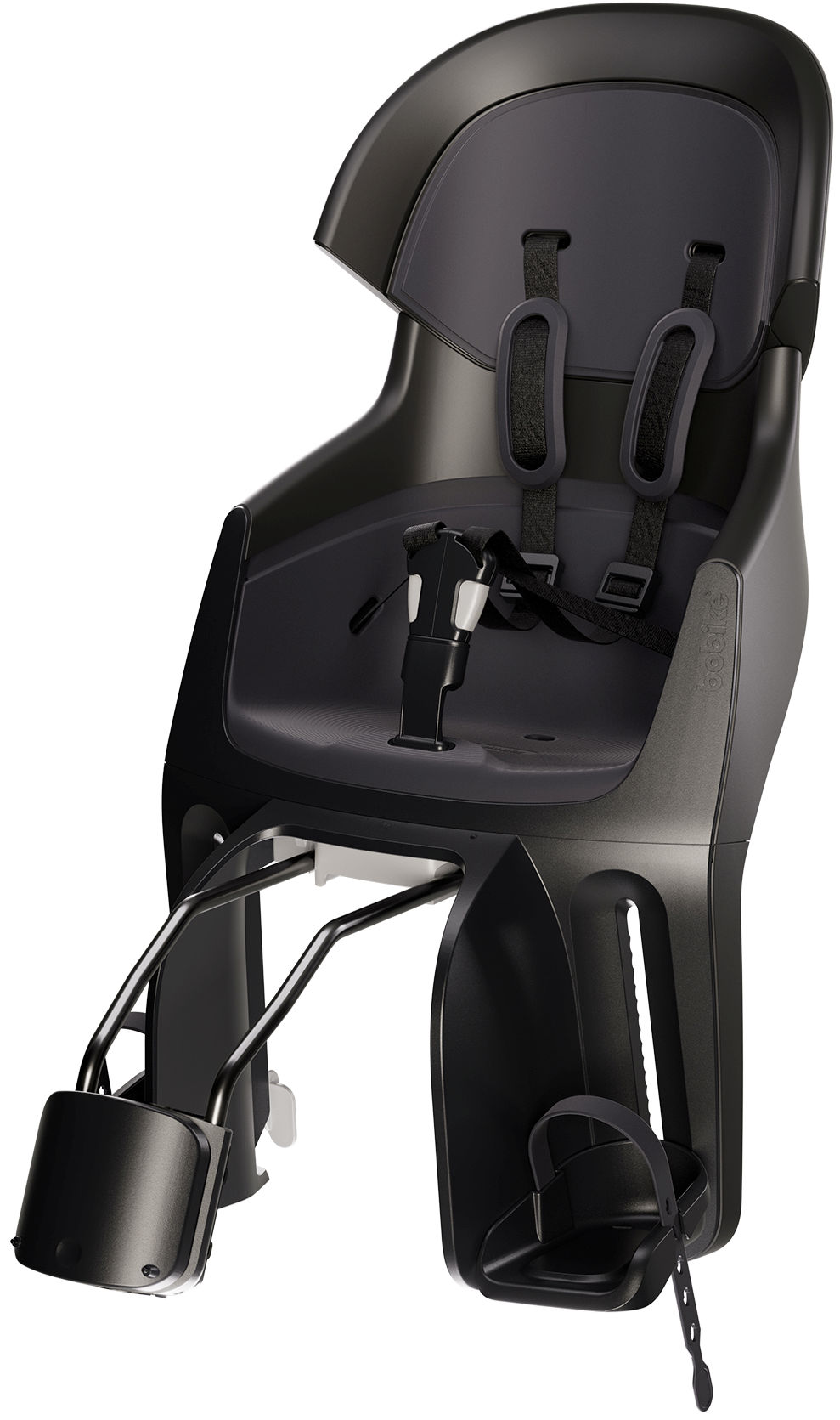 Bobike kinderzitje achter evolve maxi - framebevestiging - urban black