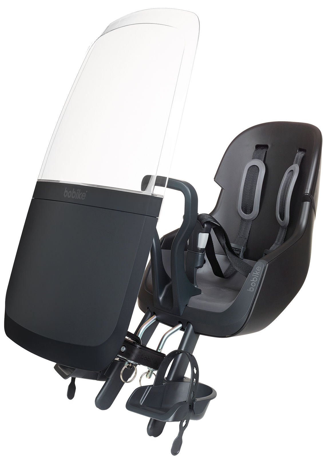 Bobike windscherm exclusive evolve grey