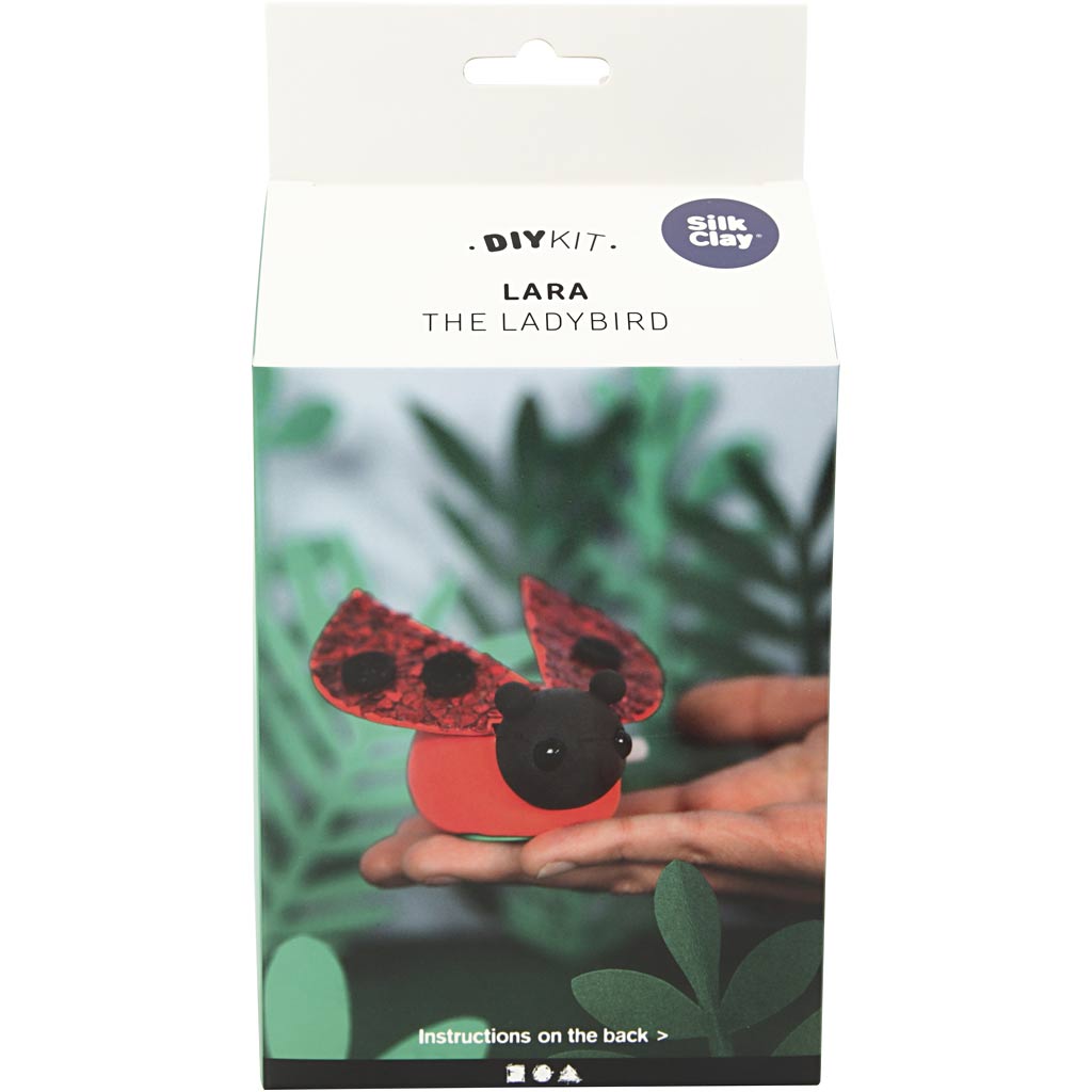 Silk clay lara het lieveheersbeestje, 1 set