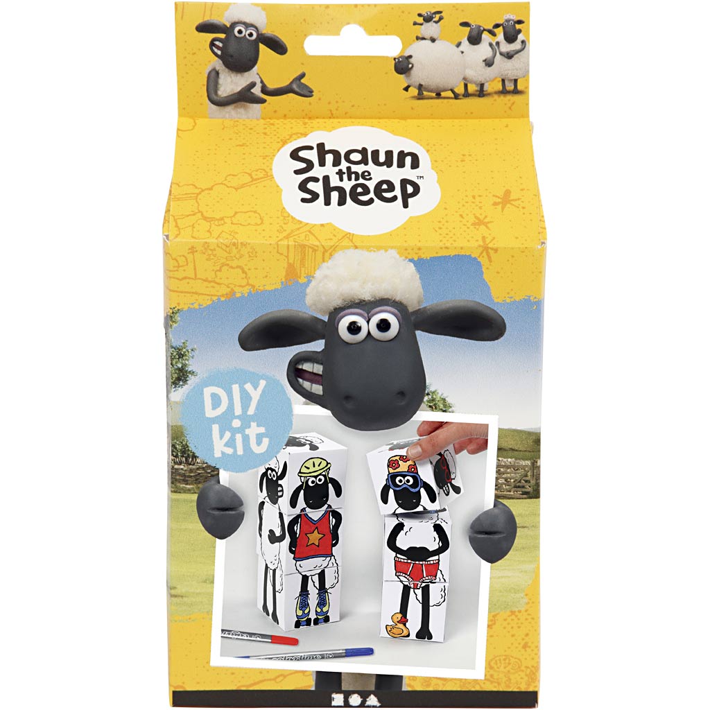 Shaun het schaap stapelblokken, 1 set