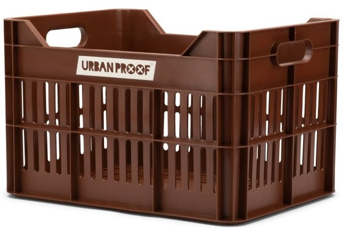 Urbanproof krat click 30l rpet donkerbruin