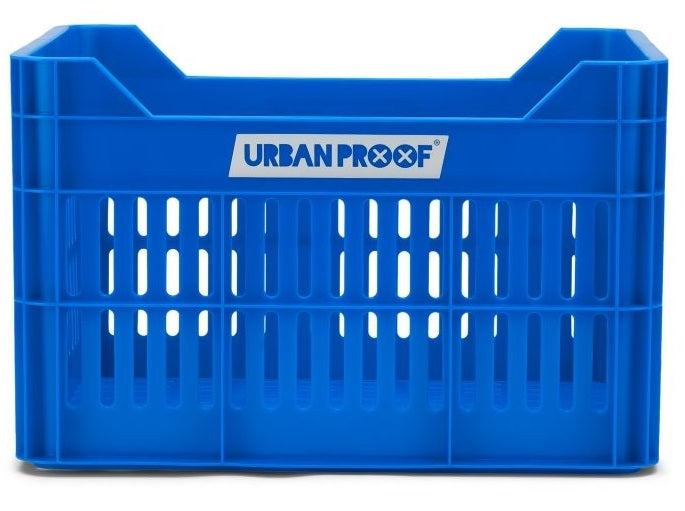 Urbanproof krat click 30l rpet blauw