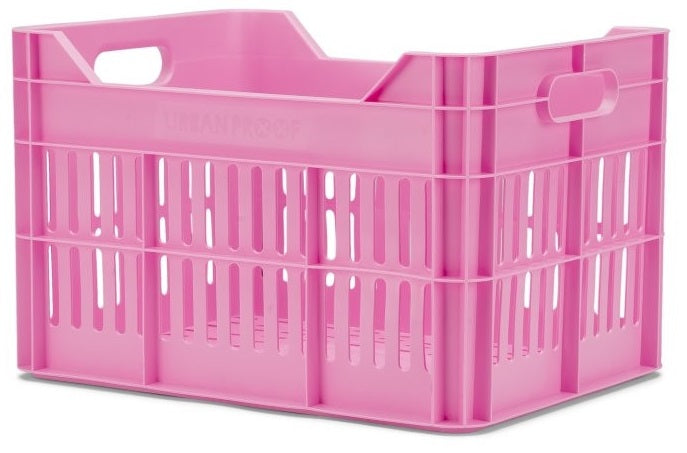 Urbanproof krat click 30l rpet fel roze