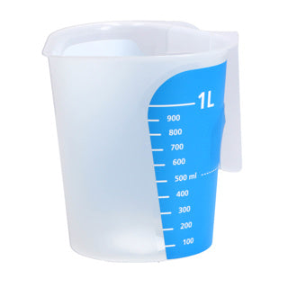 Maatbeker 1000 ml blauw dbp