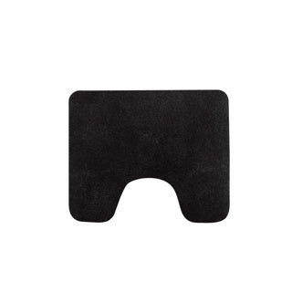 Dutch house toiletmat caen 60x50 cm zwart