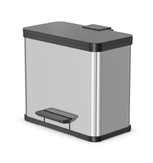 Hailo öko trio plus pedaalemmer 3x9l rvs