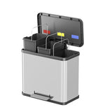 Hailo öko trio plus pedaalemmer 3x9l rvs