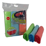 Multy microvezeldoekjes universeel 3 stuks rood groen blauw