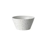 Dutch rose amsterdam loft kom 10 cm wit glitter