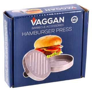 Vaggan hamburgermaker aluminium 11,7 x 9cm