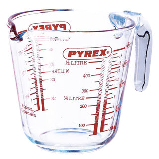 Pyrex prep store classic maatbeker 0,5l glas