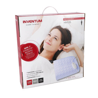 Inventum elektrische deken 1 persoons 150x80 cm