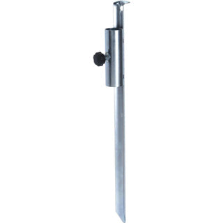 Abi parasolhouder 49cm, 498gr, metaal met zink