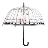 Esschert design paraplu vogelkooi transparant