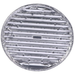 Bbq schalen aluminium rond 3 stuks