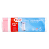 Dumil afvalzakken met trekband hoog 30 liter 20 stuks