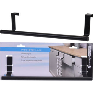 Storage solutions deurhanger rvs zwart