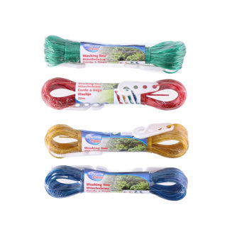 Lifetime clean waslijndraad 20 meter 4 assorti