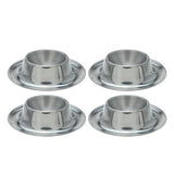 Excellent houseware eierdopset rvs 4 stuks