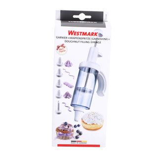 Westmark garneerspuit 180 ml 6-delig