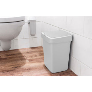 Sunware delta prullenbak met klep 10l wit