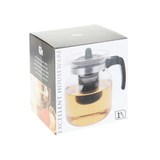 Excellent houseware theepot voor losse thee 1,5 l