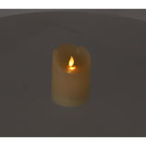 Lumineo led kaars dans vlam 10 cm creme