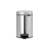 Brabantia pedaalemmer newicon 3l mat staal fingerprint proof
