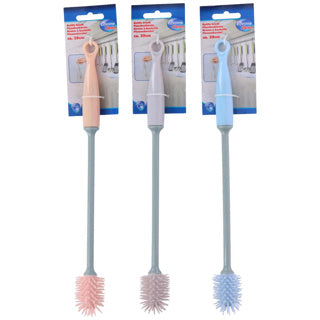 Lifetime clean flessenborstel 29 cm 3 assorti