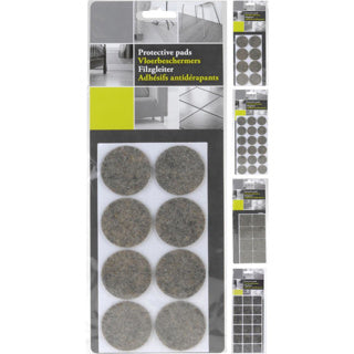 Antislip filt bruin