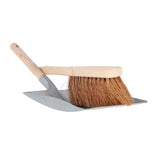 Luva stofblik metaal met houten stoffer