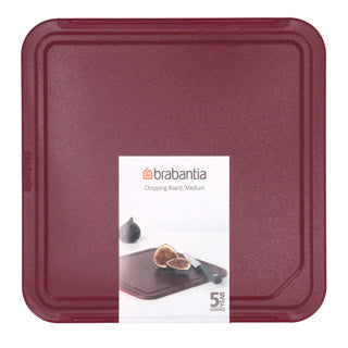 Brabantia snijplank medium tasty+ aubergine rood