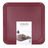 Brabantia snijplank medium tasty+ aubergine rood