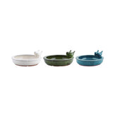 Esschert design vogelbad keramiek rond assorti