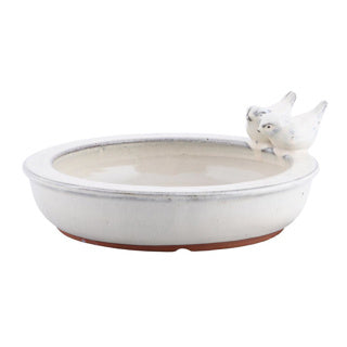 Esschert design vogelbad keramiek rond assorti