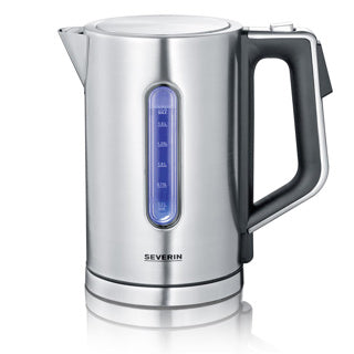 Severin wk3418 waterkoker 1.7l 3000w rvs zwart