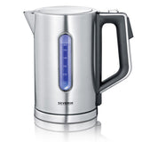 Severin wk3418 waterkoker 1.7l 3000w rvs zwart