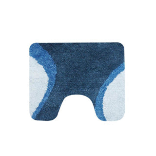 Dutch house toiletmat metz 60x50 cm blauw